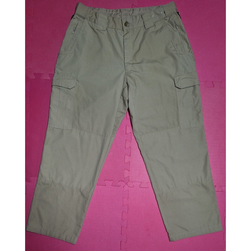 Galls Tan Cargo Pants Tac Force Tactical Utilty Military Khaki Size 36x34 Men's